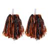 2 stk Cheerleader Pom Poms metallisk folie Cheerleader Pom Poms Håndblomster med håndtak for sportskonkurranser feiringer