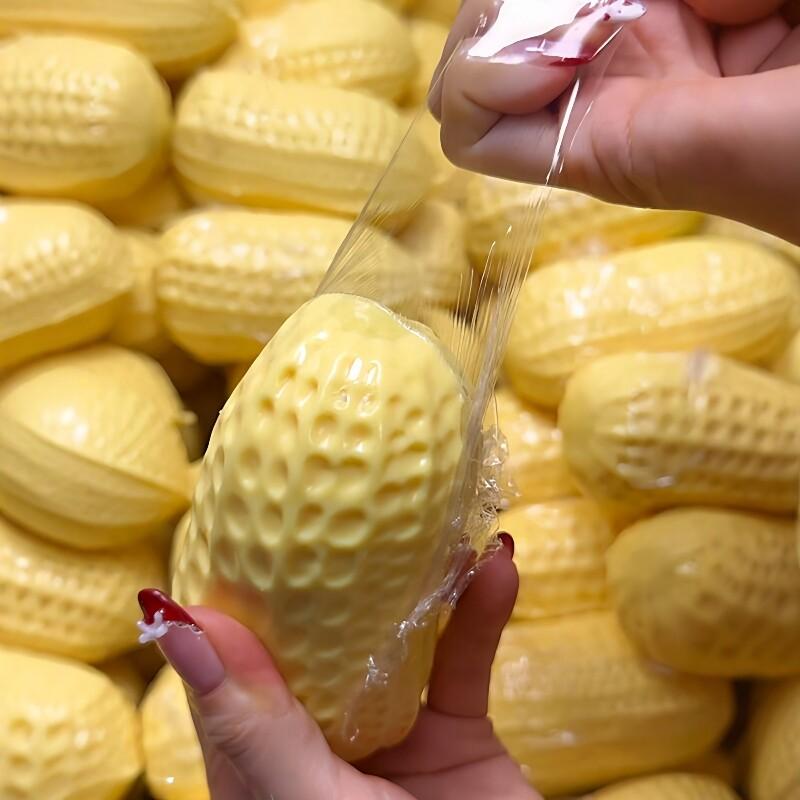 Creative Slow Rebound Simulated Peanut Squishy Toy Stress Relief Soft Decompression Toy Squeeze Fidget Toy Party Favors Gift