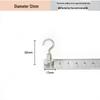 Neodymium Iron Boron Magnetic Hook for Kitchen, Refrigerator, and Door Storage