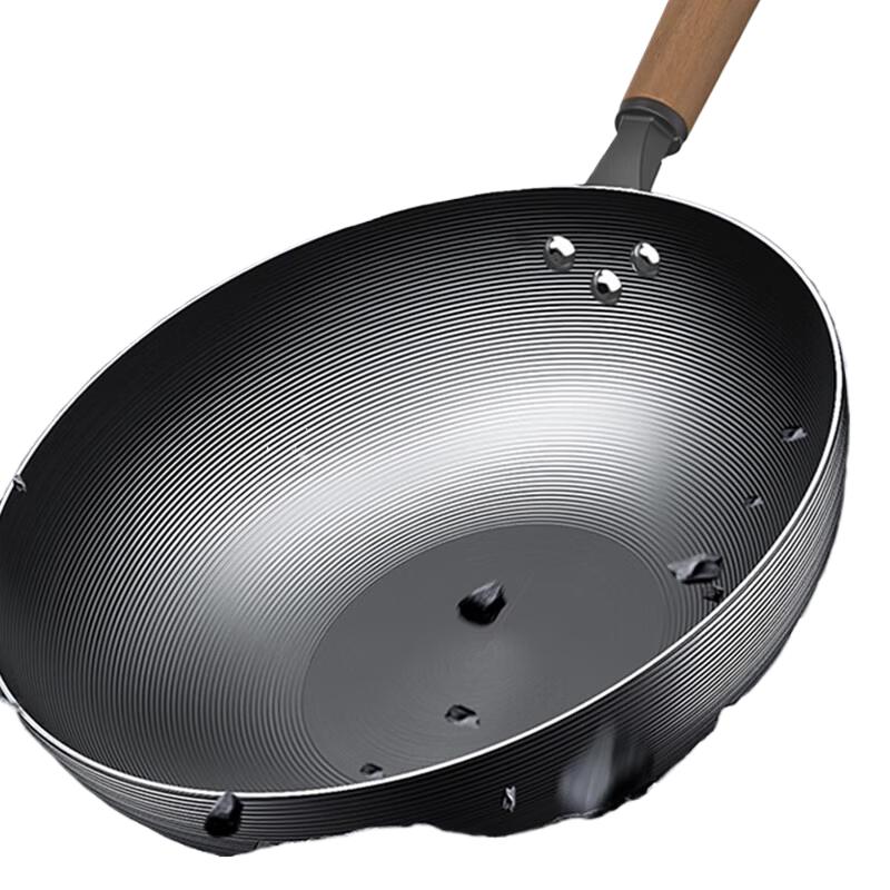 KOBACH Non-Coating Deep Nitrided Wok & Spatula Set