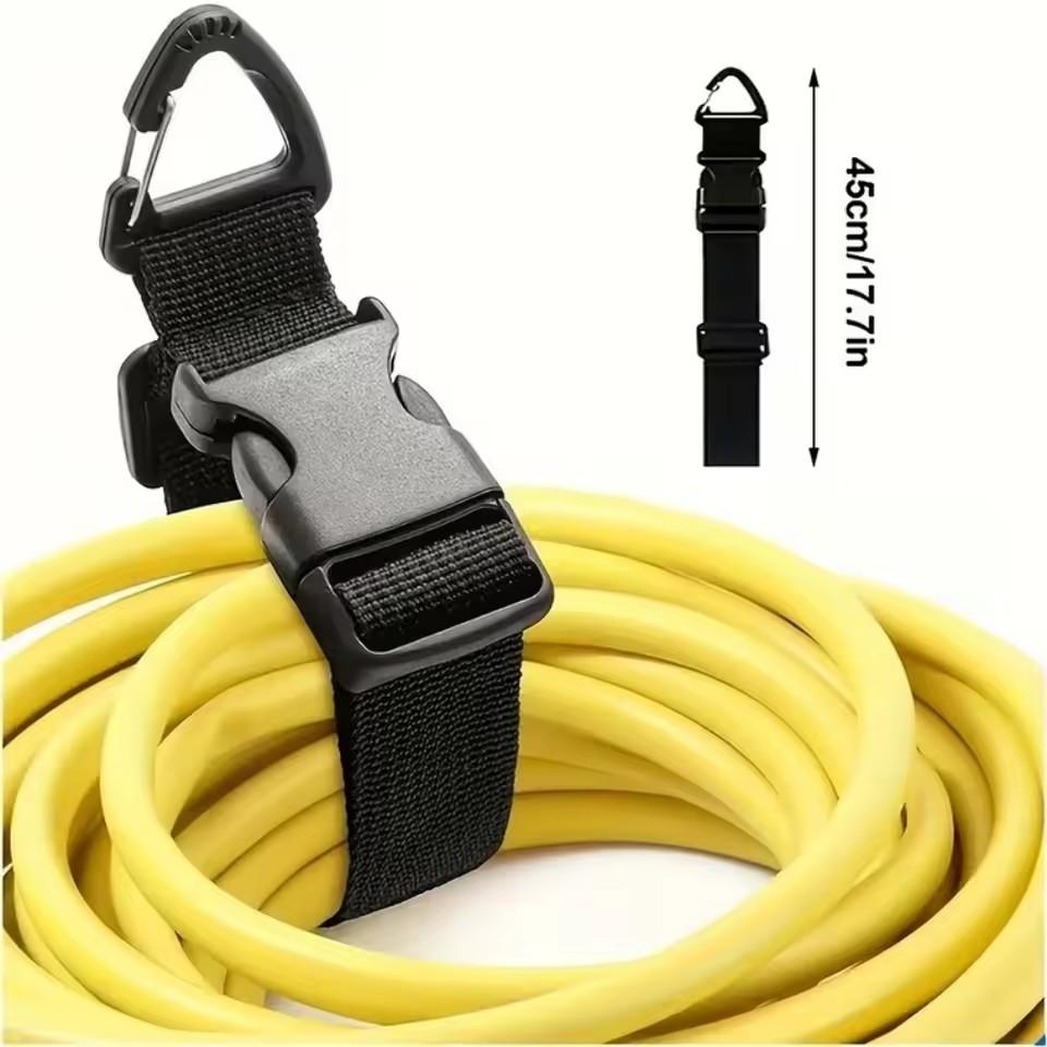 Adjustable Extension Cord Holder Organizer with Triangle Clips for Garage Organization and Storage Heavy Duty Extension Cord