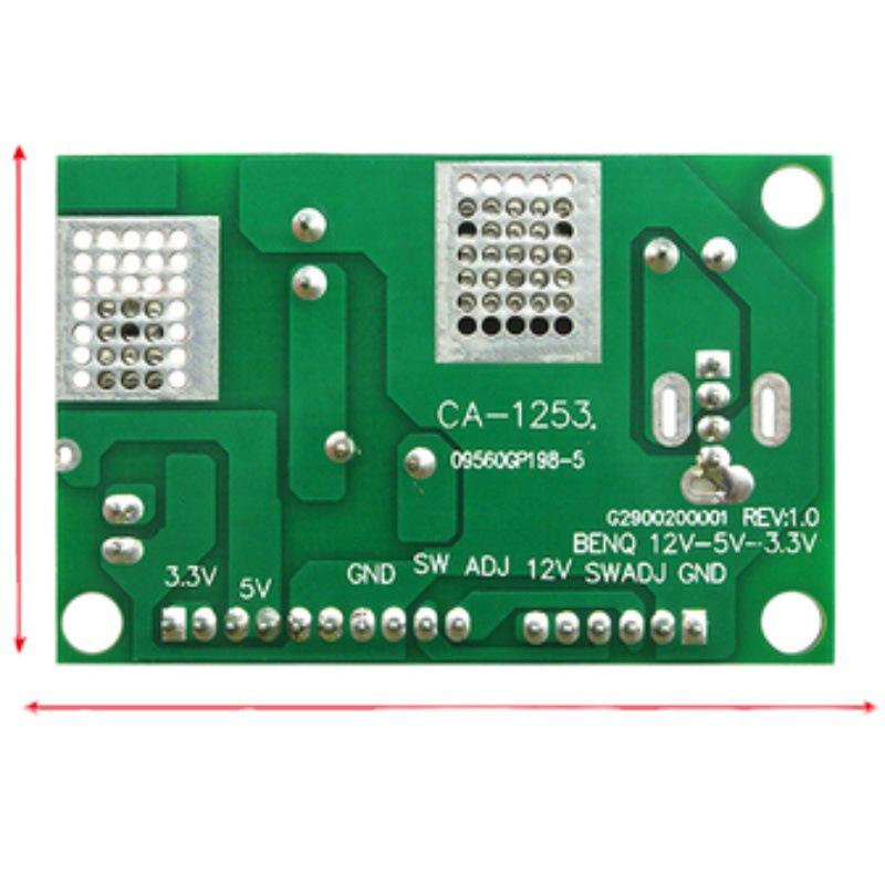 DC Buck Converter Module 12V to 5V/3.3V with LCD Display - Model CA-1253