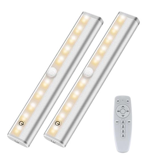 Night Lamp Wireless Remote Control Cabinet Light Ultra-Bright Flicker Free Dimmable Simple Installation Magnetic LED Lamp