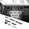 Air Vent Grille Front Repair Kit Replace Dashboard AC Outlet Repair Kit For Land Rover Discovery 3 4 LR3 LR4 L319 OEM LR039081