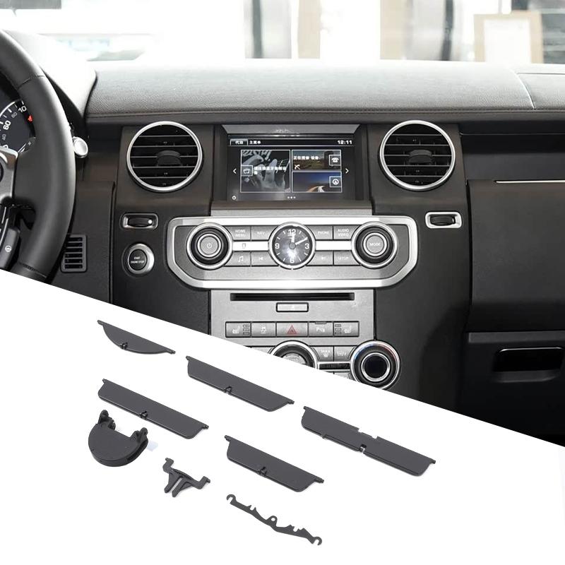 Air Vent Grille Front Repair Kit Replace Dashboard AC Outlet Repair Kit For Land Rover Discovery 3 4 LR3 LR4 L319 OEM LR039081