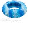 Interactive Dog Toy Tire Shape Textured Dog Chew Toy Teeth Cleaning Toy for Aggressive Chewers Tug-of-War Toss And Catch