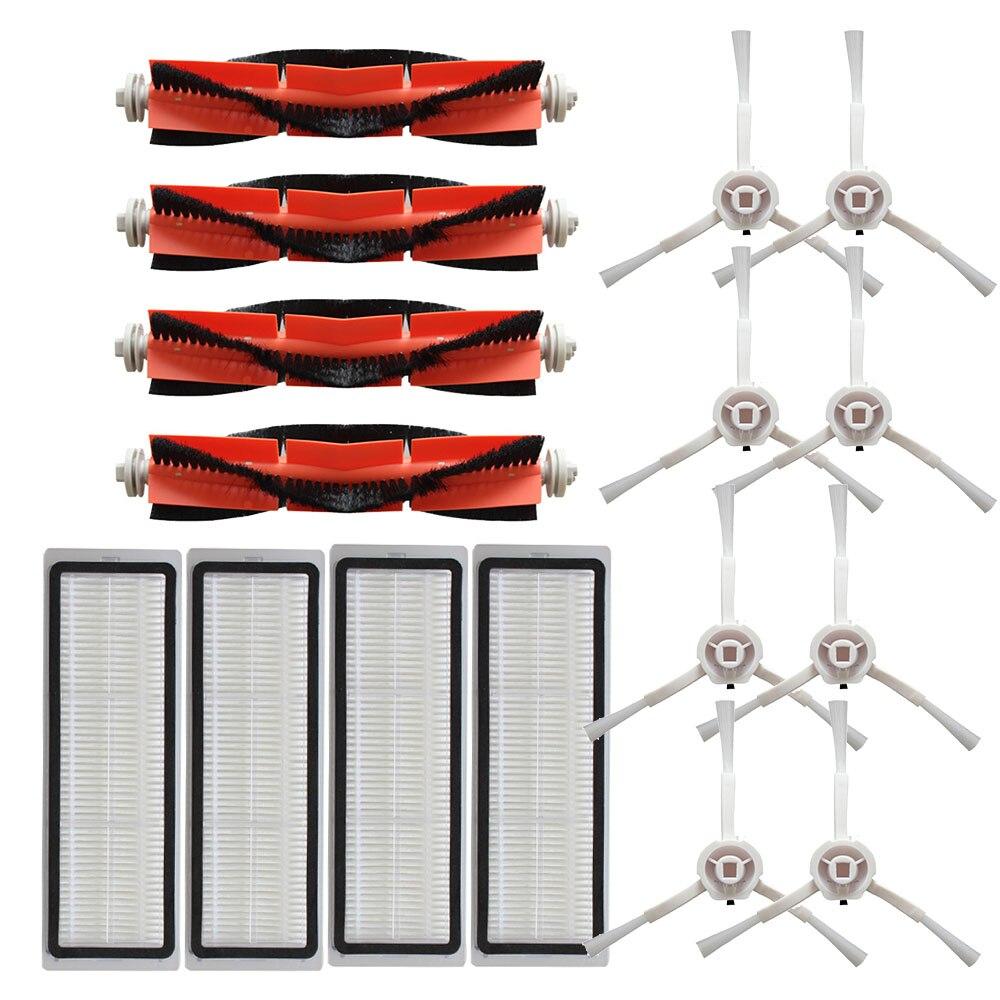 HEPA Filter + Side Brush + Main Brush for Xiaomi 1C Mijia STYTJ01ZHM Dreame F9 Sweeping Robot Vacuum Cleaner Parts SKV4093GL
