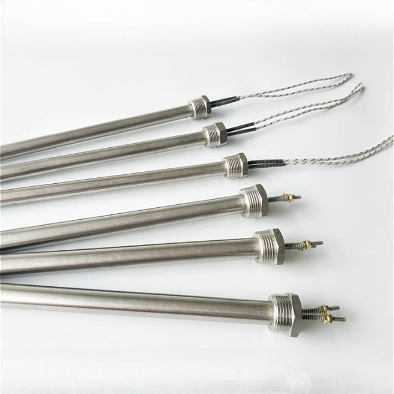 220V DN15/DN20 Závitový topný patronový prvek pro Hot Rod Náhradní topný prvek 15/20/25/30/35/40/50cm 500-3000W