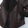 2026 Women's Shearling Suede Winter Coat - Thick, Warm, European & American Style, Loose & Short.