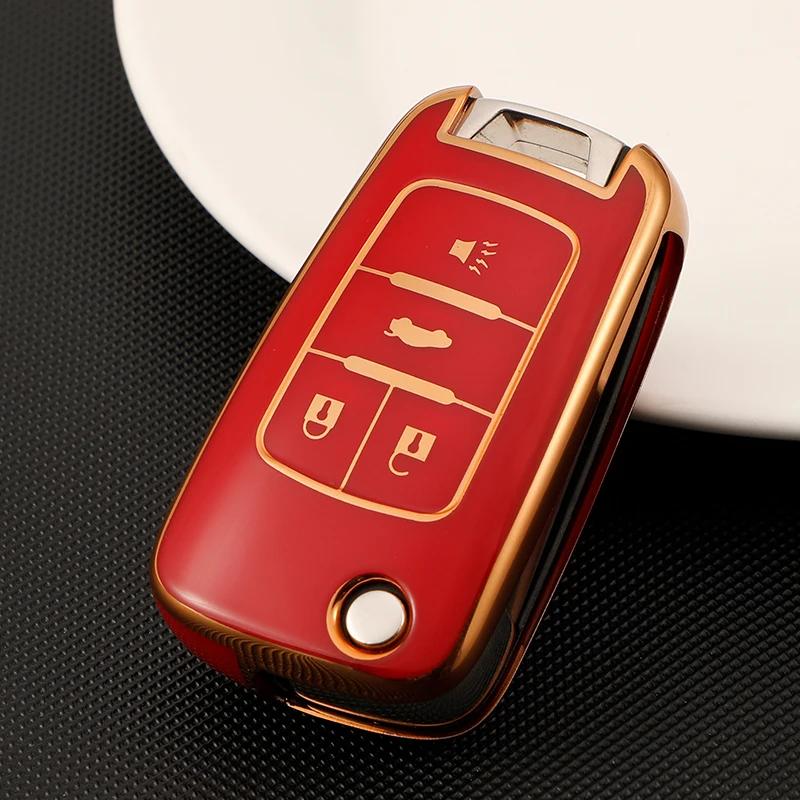 Tpu Car Key Holder Case For Chevrolet Cruze Aveo Trax Sail Malibu Captiva Opel Vauxhall Astra J Corsa Insignia Mokka