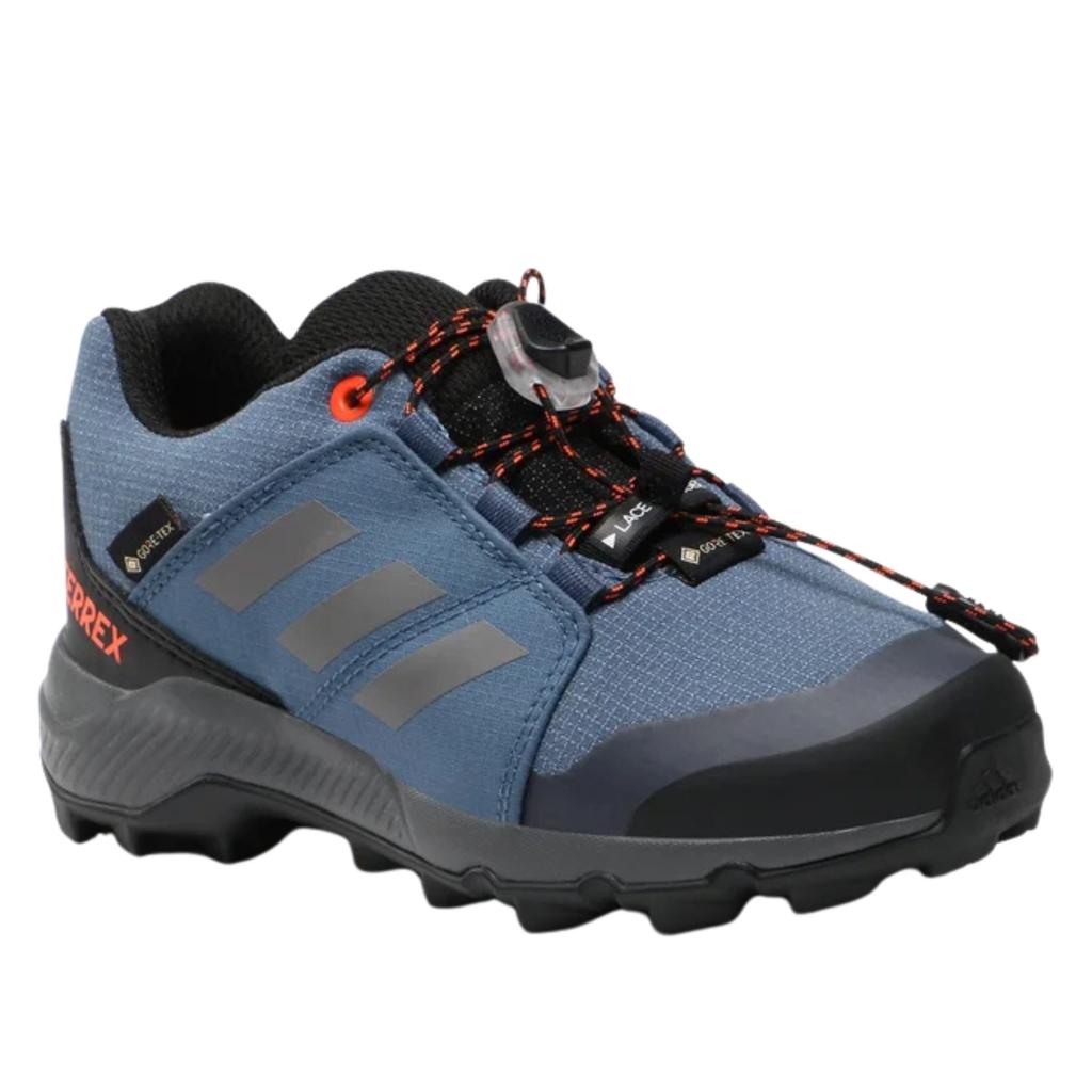 Adidas IF5705 TERREX GTX K Blue Children's Hiking Sports Shoes. 36 ⅔