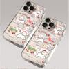 Cute Lamb Pattern Phone Case for IPhone 13 12 15 11 16 14 Pro Max IPhone 15 16 14 Plus Fashionable Transparent Protective Case
