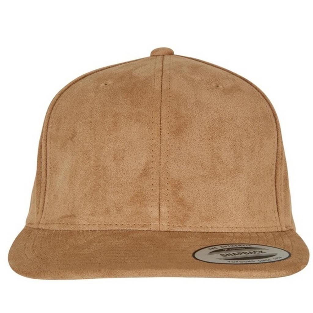 Flexfit Faux Suede Snapback Cap