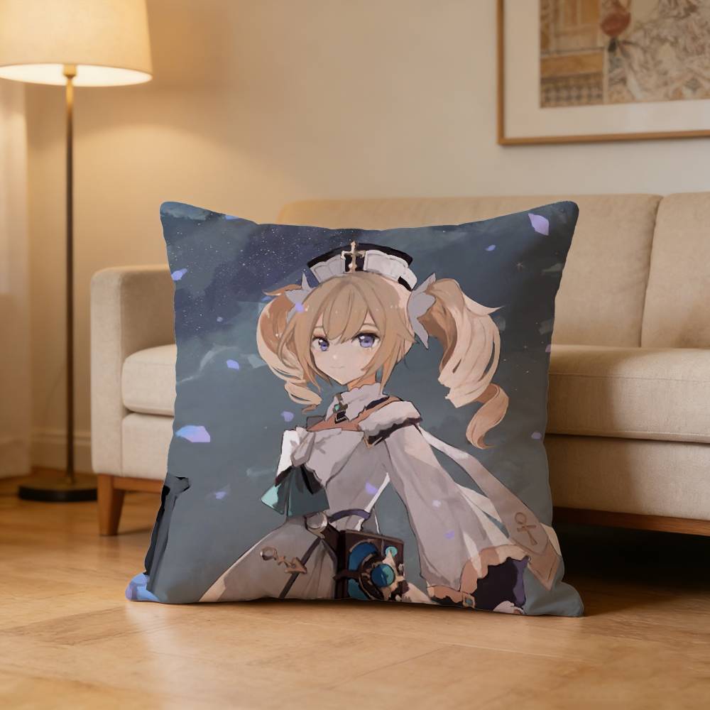BBarbara Gunnhildr Pillow Case for Sofa Living Room Home office Decor Protective Cover