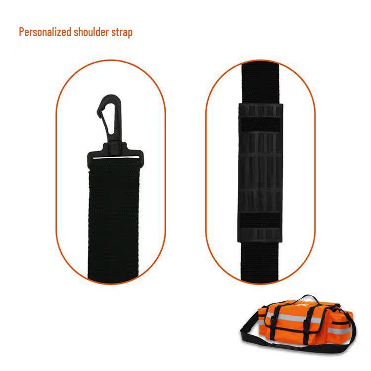 Outdoor Camping First Aid Kit: Single Shoulder Medical Storage Bag for Travel and Car