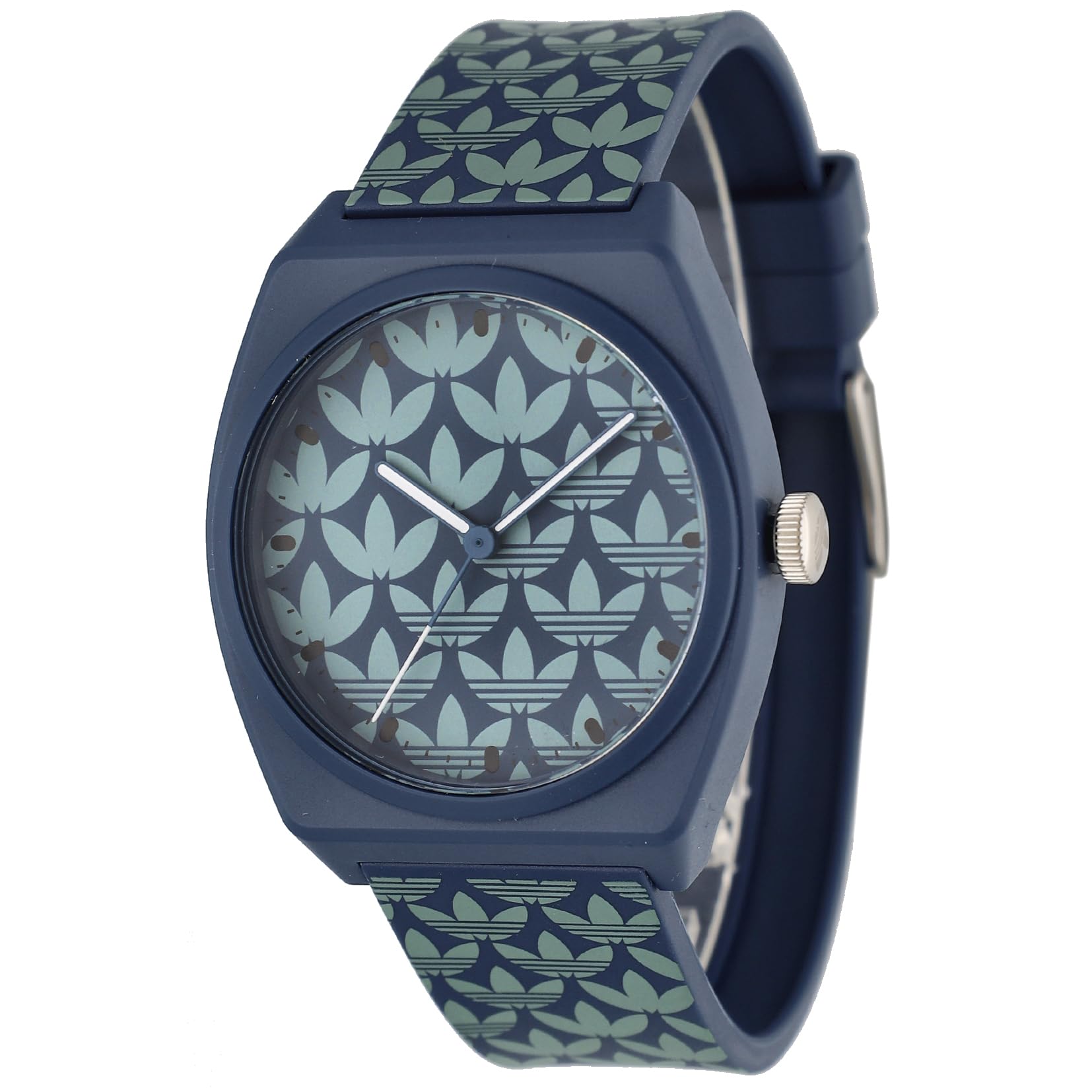 

Оригинальные часы PROJECT TWO GRFX Project Two Graphic Blue Dial Resin Windshield Quartz 5 ATM Waterproof 36MM China Watch AOST23053 [Adidas Swatch] синий