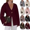 Elegantes, anspruchsvolles und hochwertiges Langarm-Shirt-Pullover für Damen