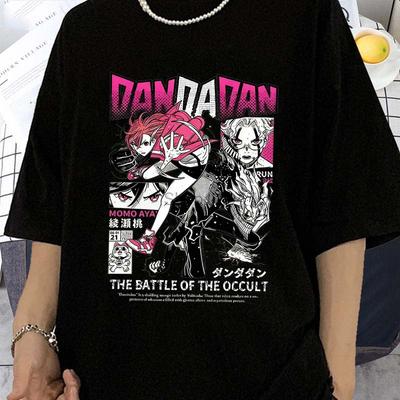 Dandadan Okarun T-shirt Okarun Momo Ayase Gift Exclusive Shirt All Size Graphic T Shirts Oversized T Shirt Japanese Anime