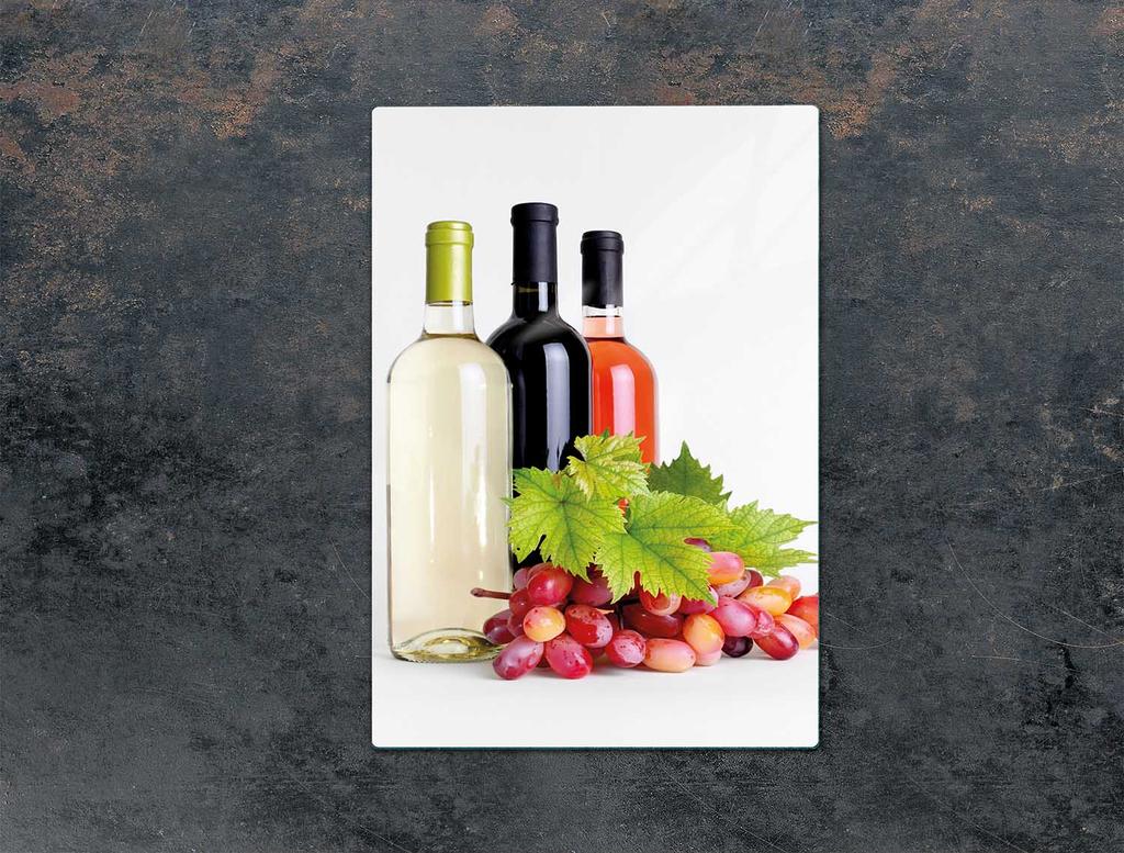 SZKLANA DESKA DO KROJENIA 35x52 WINO