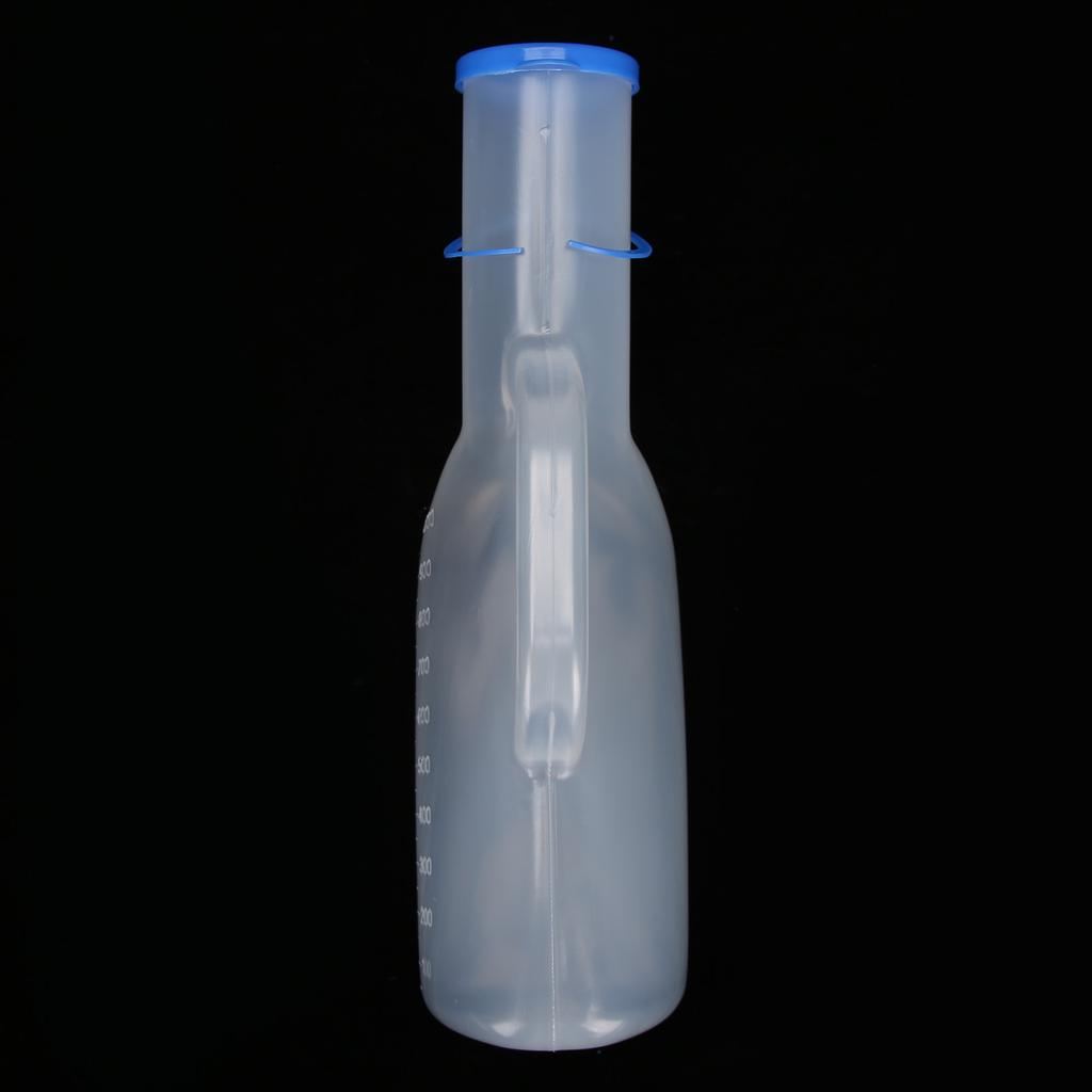 Men Plastic Urinal Male Elderly Bedridden Patient Urine Pee Bottle for Health Care 1000ml