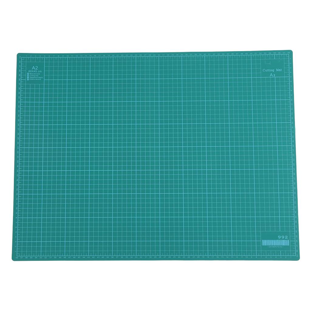 A2 Durable 5 Ply PVC Cutting Mat Cut Pad Board Self Healing Handmade DIY Carving Tool Green