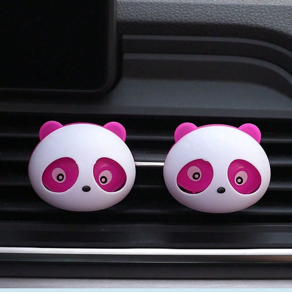 

Панда Ароматизатор в воздуховод автомобиля Ароматизатор в воздуховод автомобиля Ароматизатор с ароматом панды Автомобильный парфюм розовый