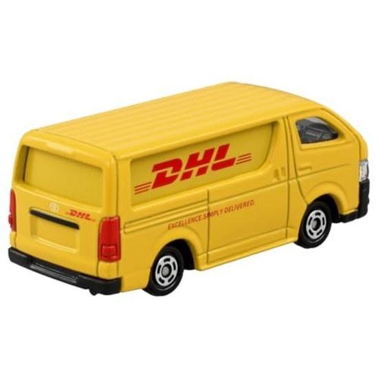 Takara Tomy Tomica No.102 DHL Delivery Vehicle Mini Car Toy Ages 3 Up
