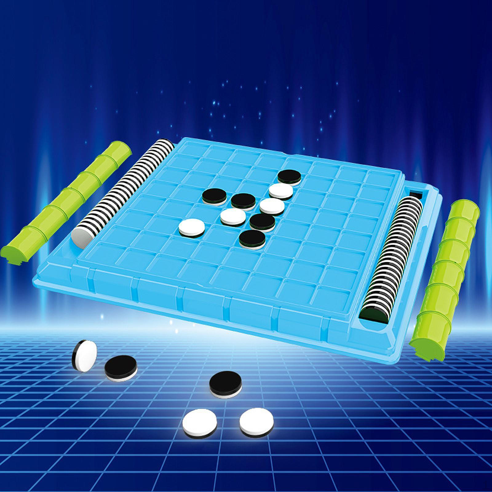 

Реверси Стратегия Настольная Игра Классическая Настольная Игра Для Обучения Родителей и Детей синий