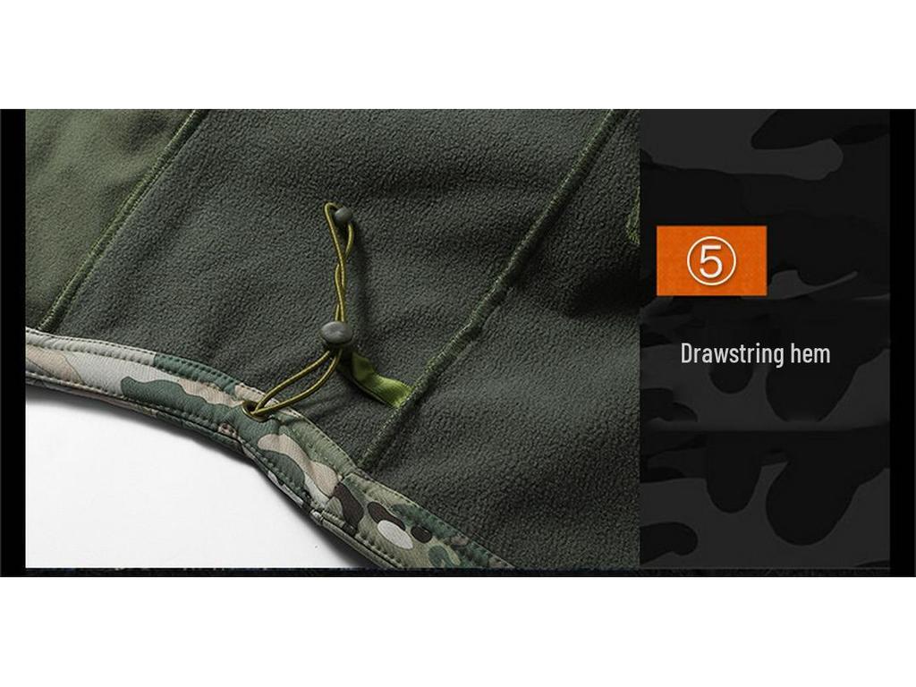 Męska taktyczna kurtka softshellowa wiatrówka American Tactical - Wodoodporna, wiatroszczelna, wszechstronna