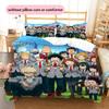 My Hero Academia UA High All Characters Duvet Cover & Pillowcases, MHA Fan Bedroom Bedding, Perfect Gift.chl