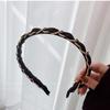 Beautiful Hairbands Fashion Metal Chain Organza Decorative Headbands Girl Headwear Woman Hair Accessories