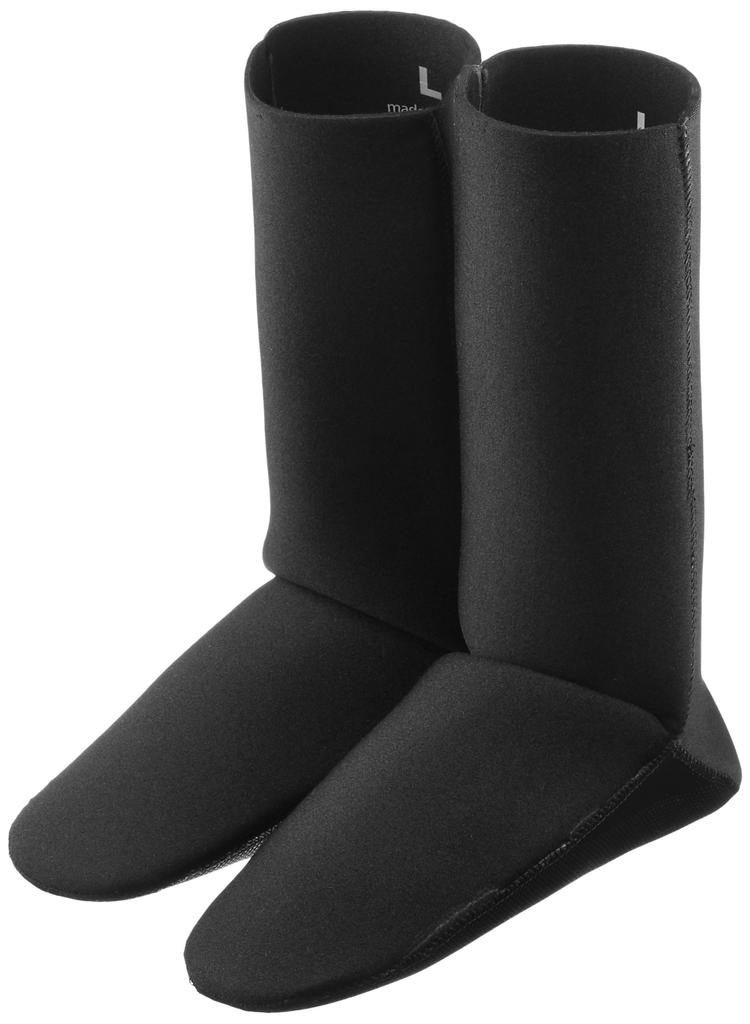 KOMINE Motorcycle Neoprene Warm Socks Black L 748 AK-088
