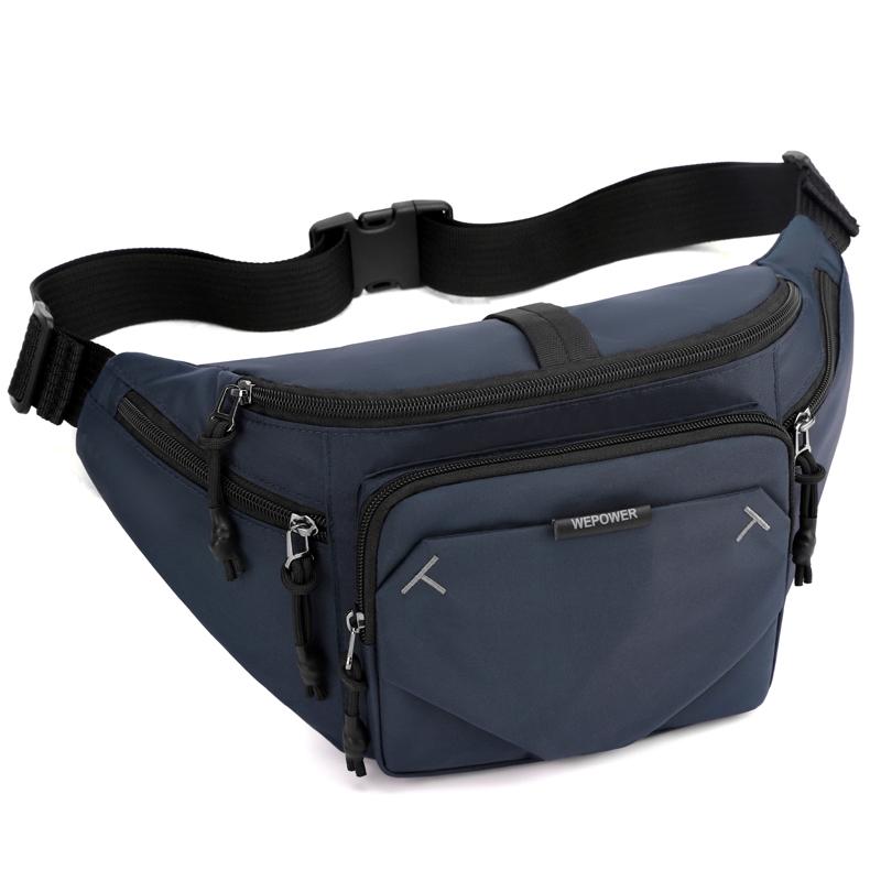 Men's Waist Packs Chest Bag Nylon Crossbody Bags For Men Fashion Casual Men Bag Male Chest Pack Fanny Bags Bag Sac