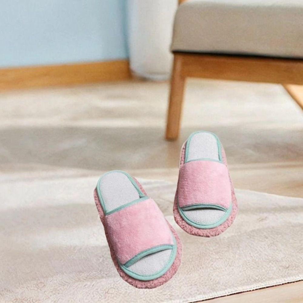 Detachable Microfibre Mop Slippers Washable Tile Cleaning Slippers Lazy Slippers Wood Floor