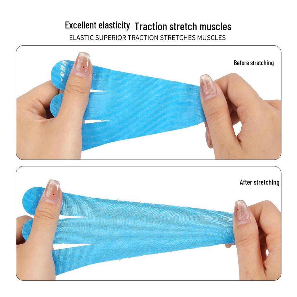 Pre-cut Elastic Foot Pad Kinesiology Tape for Support & Friction Prevention