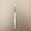 Tragbarer Silikon-Lippenpinsel mit Deckel - Staubdichter kleiner Lippenstift-Applikator