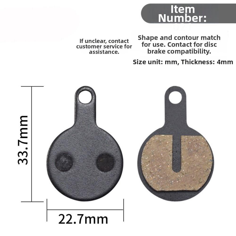 Multi-style Bike Brake Pads Pair Universal Riding Accessories for MTB Mountain Bicycle
