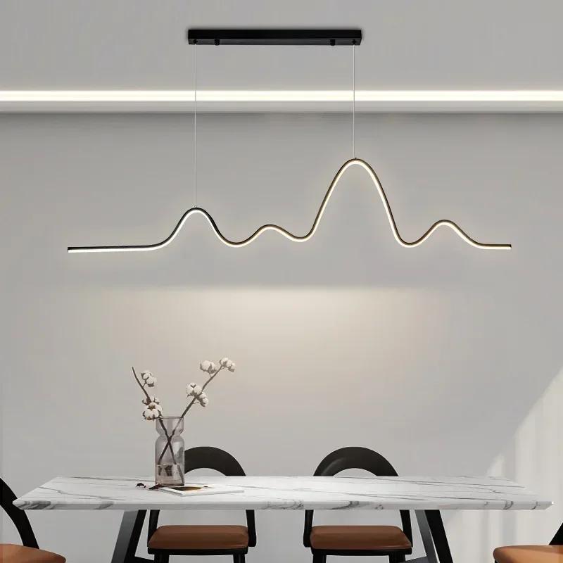 Modern LED Pendant Lights For Living Dining Room Bedroom Restaurant Minimalist Hanging Lamps For Ceiling Home decoration lustre