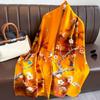 Women's New Style with Shirts In Autumn and Winter  Fashionable and Versatile Silk  Light Luxury Gift for Mother Scarf