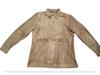 Women Genuine Soft Pure Suede Brown Leather Shirt Biker Casual Classy Handmade