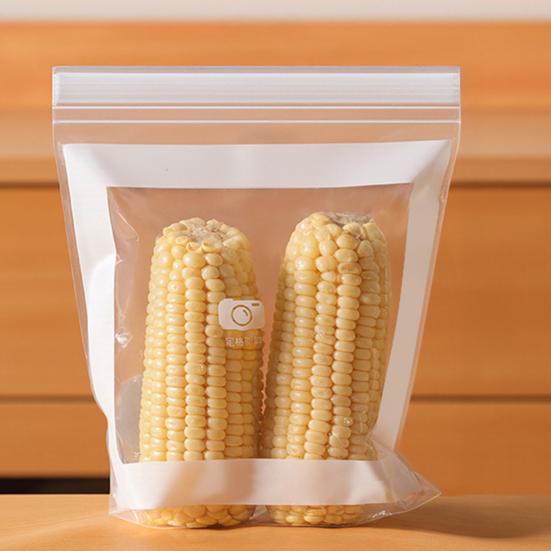 Fruit Vegetable Refrigerator Storage Bags BPA Free Large Capacity Transparent