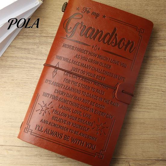 Collage Friendly Notebook Journal Notebook, Loose-Leaf Refillable Faux Leather Cover with Elastic Durable Daily Use Strap, Multi-Purpose Writing Diary