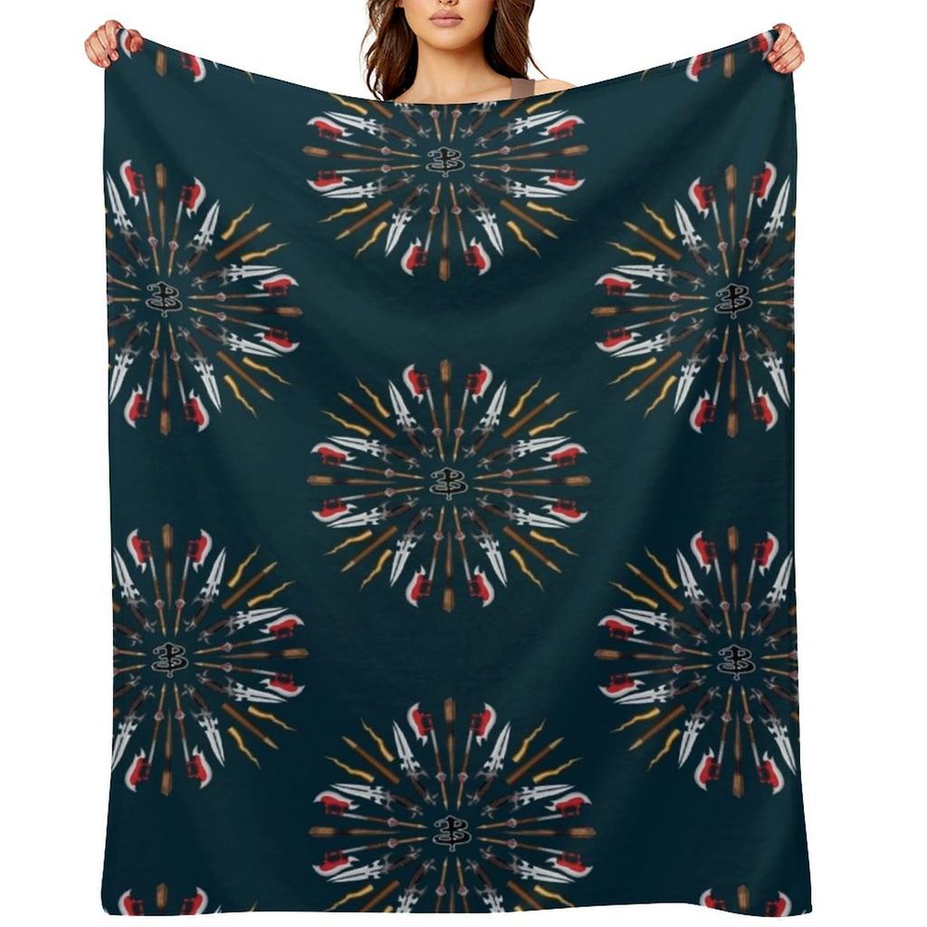 Buffy Mandala Throw Blanket Decoratives Soft Big Winter Beds Blankets For Bed Blankets