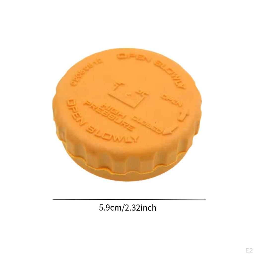 Coolant Expansion Tank Cap Cover 1304667 Automotive Accessories Diameter 5.9cm Replacement