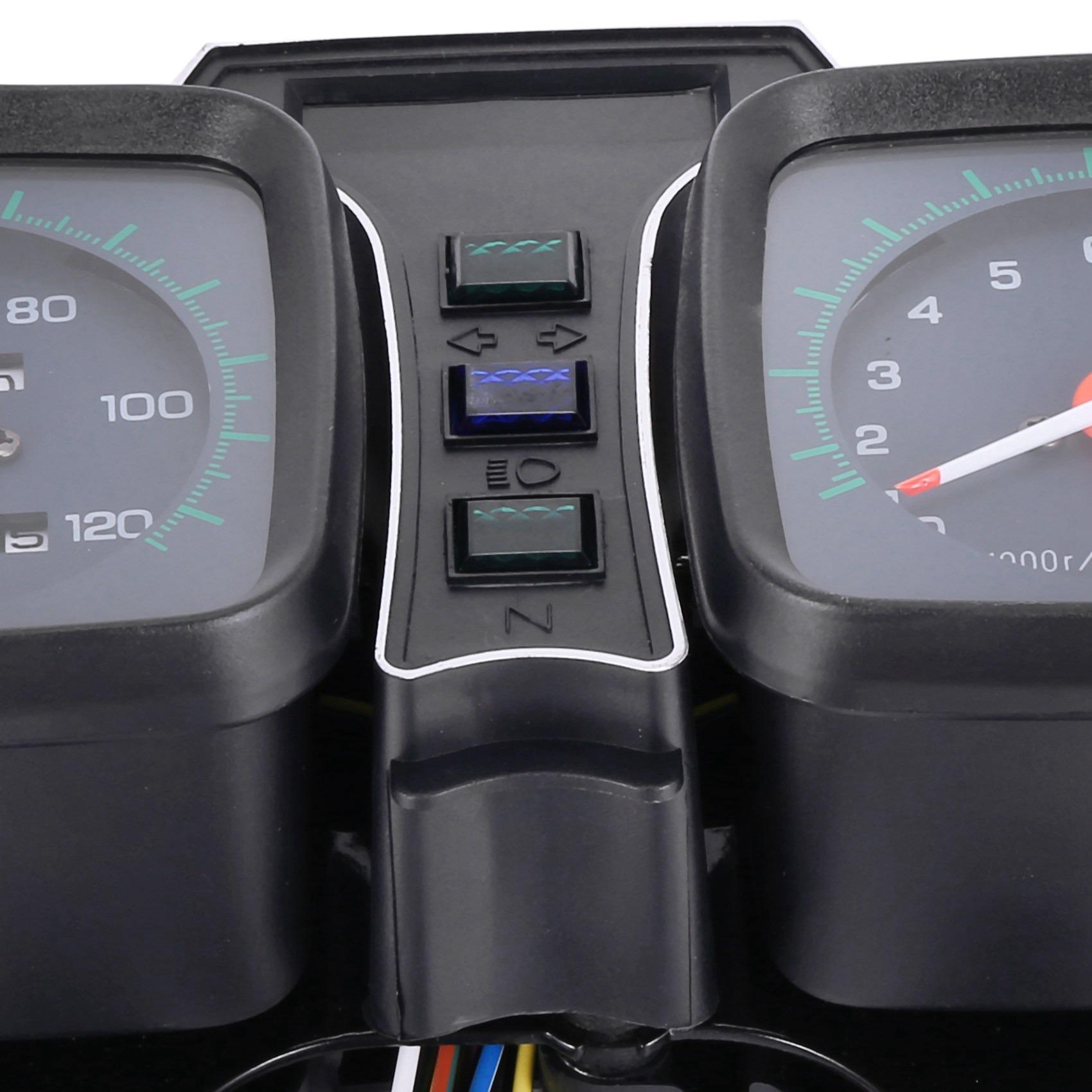 Plain Motorcycle Instrument Odometer Tachometer Instrument Assembly For Suzuki GS125