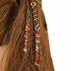 2Pcs/Set Vintage Ethnic Style Spiral Dreadlock Hair Clip Pendant Hair Loop  Women Dreadlock Styling