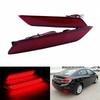 1 Set of Red ABS LED Rear Bumper Brake Light Kit for Honda Lingpai 9th Gen Si