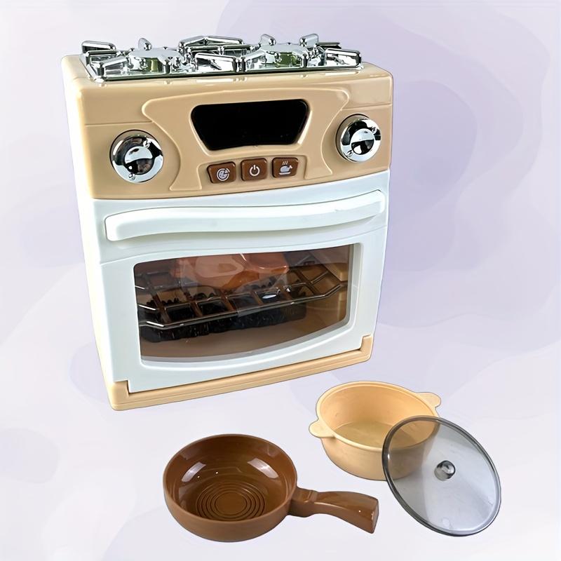 

Детский игровой кухонный набор Включает духовку, сковороду, крышку, кастрюлю для супа, сковороду-гриль, плиту для жарки курицы. Веселая кулинарная игрушка для детей от 3 лет, Детская кулинария 1 Set