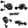 Abu Garcia Beast LP Beast 300 Baitcasting Low for and Monster Big Game Left-Handed Reel, Profile, Bass, Saltwater, Fish,