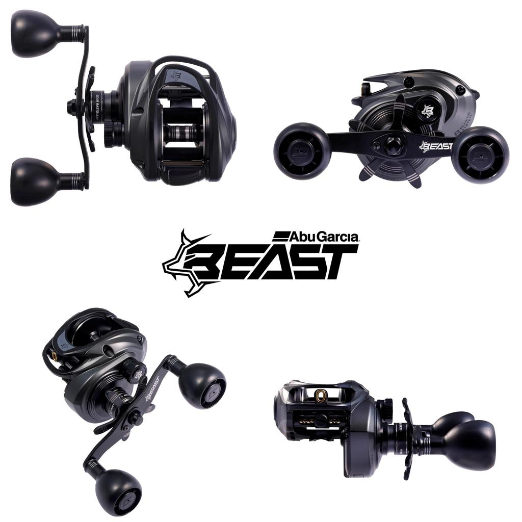 Abu Garcia Beast LP Beast 300 Baitcasting Low for and Monster Big Game Left-Handed Reel, Profile, Bass, Saltwater, Fish,